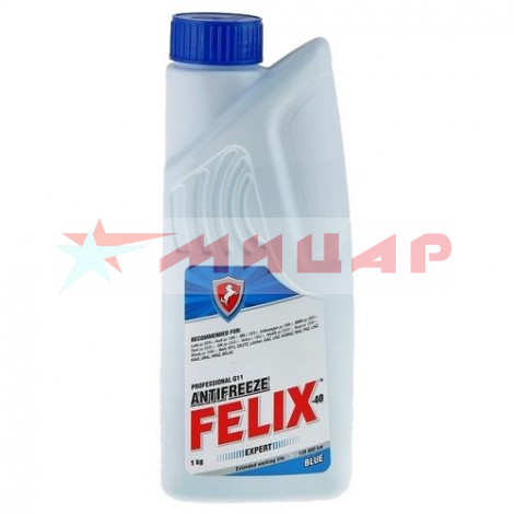 Антифриз 1 кг Felix-40 голубой Expert г.Дзержинск Антифриз 1 кг Felix-40 голубой Expert г.Дзержинск