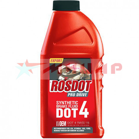 Тормозная жидкость DOT-4 455 г РосДот PRO DRIVE Дзержинск