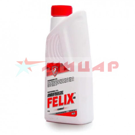 Антифриз 1 кг Felix-40  красный Carbox G12+  г.Дзержинск