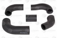 Патрубок радиатора ГАЗ-3302 дв 406 к-т 5 шт Luzar  LPK 0306