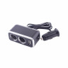 Прикуриватель 2 гнезда + USB 12V, предохранитель 10А, S02301016