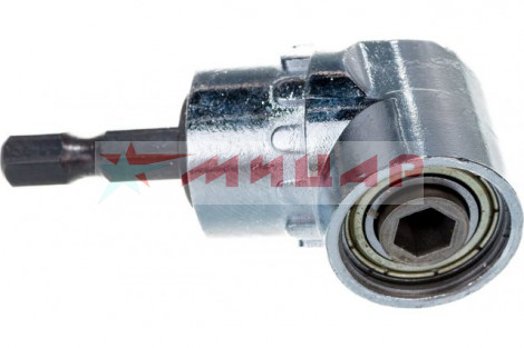Адаптер для бит угловой 1/4" 61мм Vertextools /83586/