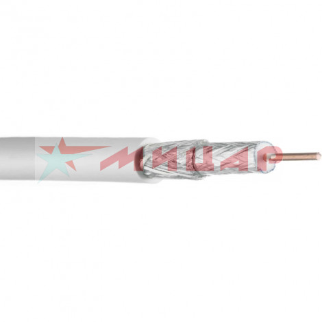 Кабель антенный RG-6 /остаток 2.10м/