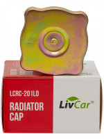 Крышка радиатора ВАЗ-01-21213 /металл/ Livcar 0,7kg/cm2 LCRC-201LD