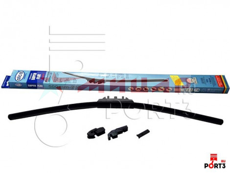 Щетка стеклоочистителя 500 мм 20" бескаркасная ALCA Super Flat 050 000