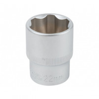 Головка торцевая 22мм 1/2" 6-гранная Fit /62052/