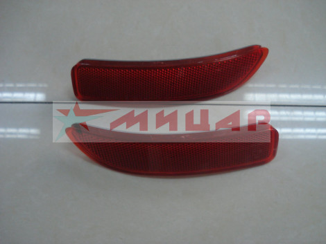 Катафот бампера ВАЗ Lada Largus, Renault Logan /заднего/ к-т 2шт Рекардо 8200751778/79 RD17475 Катафот бампера ВАЗ Lada Largus, Renault Logan /заднего/ к-т 2шт Рекардо 8200751778/79 RD17475