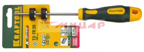 Отвертка (TORX) T20*100 Kraftool /250077-20-100/