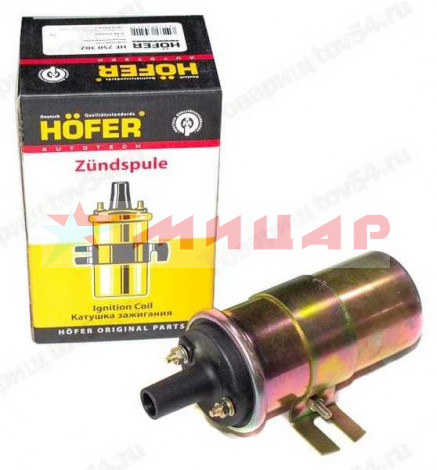 Катушка зажигания ВАЗ-08 27.3705 HOFER 750 302 61-173