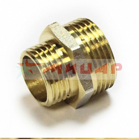 Переходник 1/2"-3/4" нар.резьба-нар.резьба