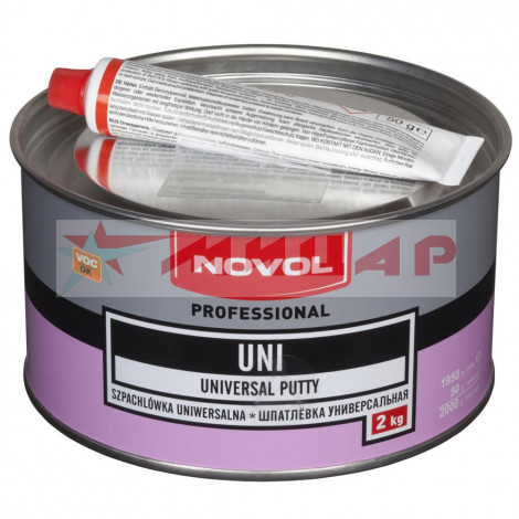 Шпатлевка универсальная NOVOL Uni 2 кг  1105