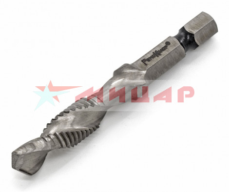 Сверло - метчик М8*1,25 64мм /шестигранный хвостовик, Р6М5/ 35-5-910