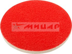 Круг полировочный фетровый 125мм /липучка/ 39643