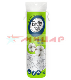 Ватные диски 120шт Emily Style /с0006518/ Ватные диски 120шт Emily Style /с0006518/