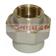 Переходник американка прямая 3/4" г/г F Переходник американка прямая 3/4" г/г F