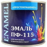 Краска эмаль ПФ-115 темно-зеленая 1,9кг Простокрашено Краска эмаль ПФ-115 темно-зеленая 1,9кг Простокрашено