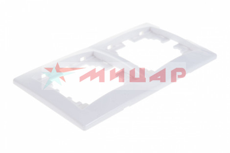 Рамка 2-местная Мира горизонтальная /701-0200-147/