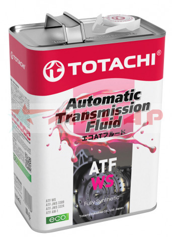 Жидкость для АКПП TOTACHI ATF WS синтетика 4 л. 20804