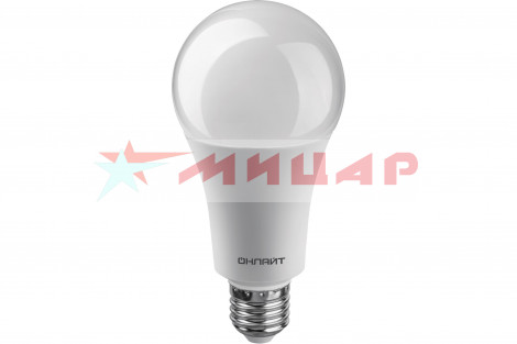 Лампа светодиодная Е27 25W 220V А70 4200К Онлайт 61954 Лампа светодиодная Е27 25W 220V А70 4200К Онлайт 61954