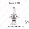 Автолампа H4 24В 75/70W P43t-38 LYNXauto L20475 Автолампа H4 24В 75/70W P43t-38 LYNXauto L20475