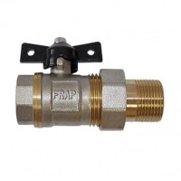 Кран шаровый Американка 3/4 бабочка FR214 FRAP