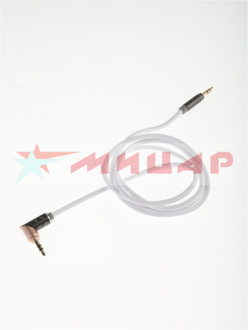 Кабель mini jack-mini jack 3.5мм 1м /поворотный штекер/ 788-031