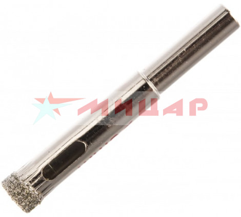 Коронка для стекла, кафеля 6 мм алмазная кольцевая Fit 36026